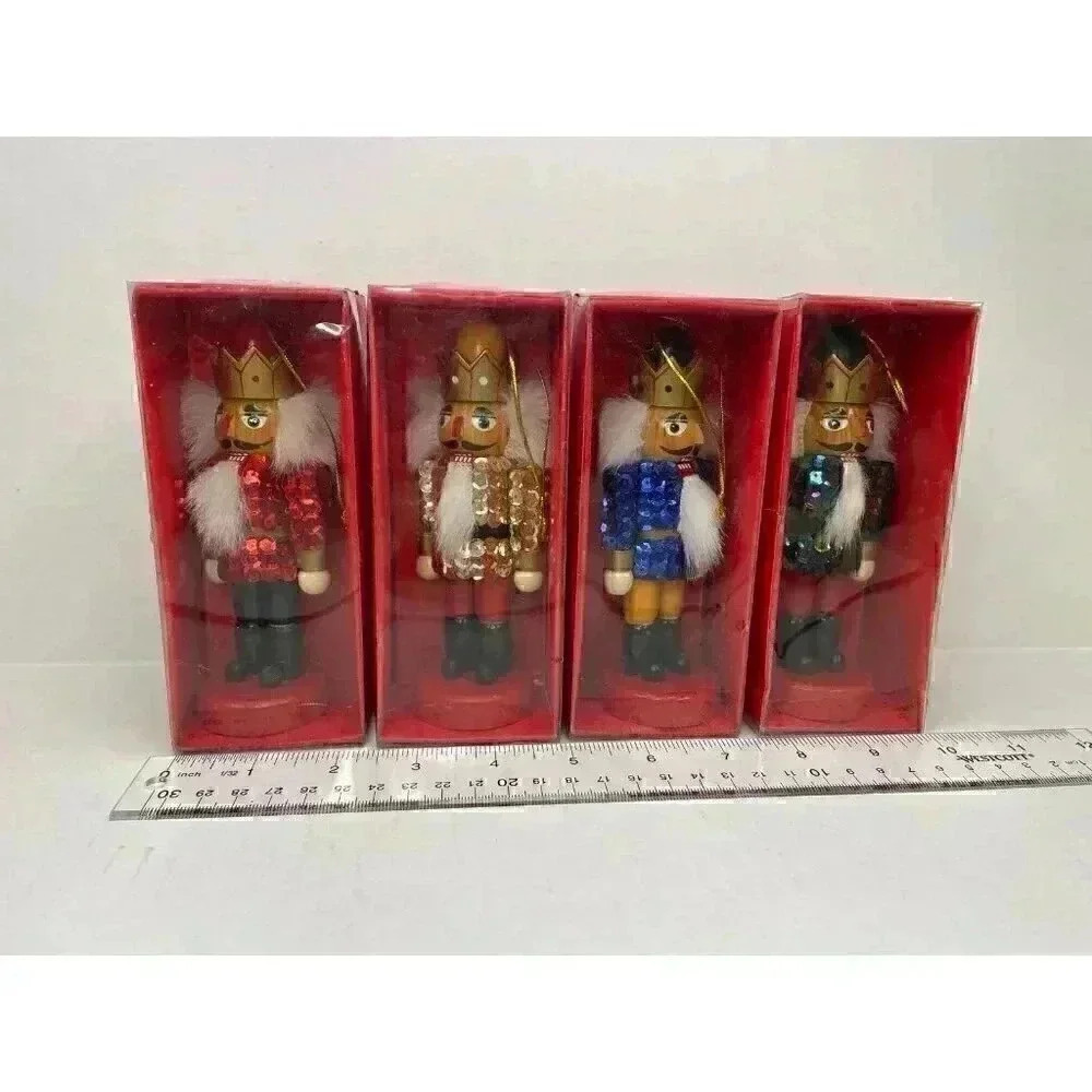 Nutcracker set of 4 Holiday Decor or gift